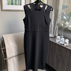 Calvin Klein Sleeveless Black Dress